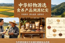 《中华好物源选》：以纪实溯源重构食养传播新标准，揭开食养信任新起点